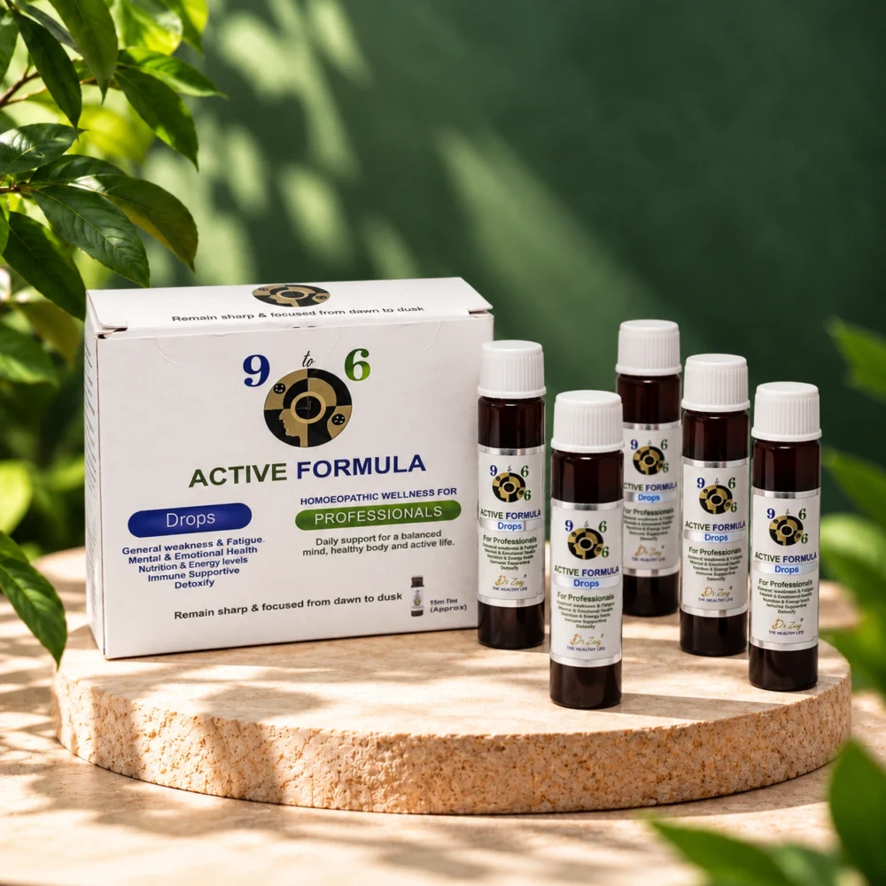 Dr. Zag 9 TO 6 ACTIVE FORMULA Drops – Bottle and Box 5